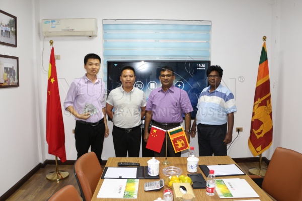 Sri Lankan Customer Visit Yushunxin Plant