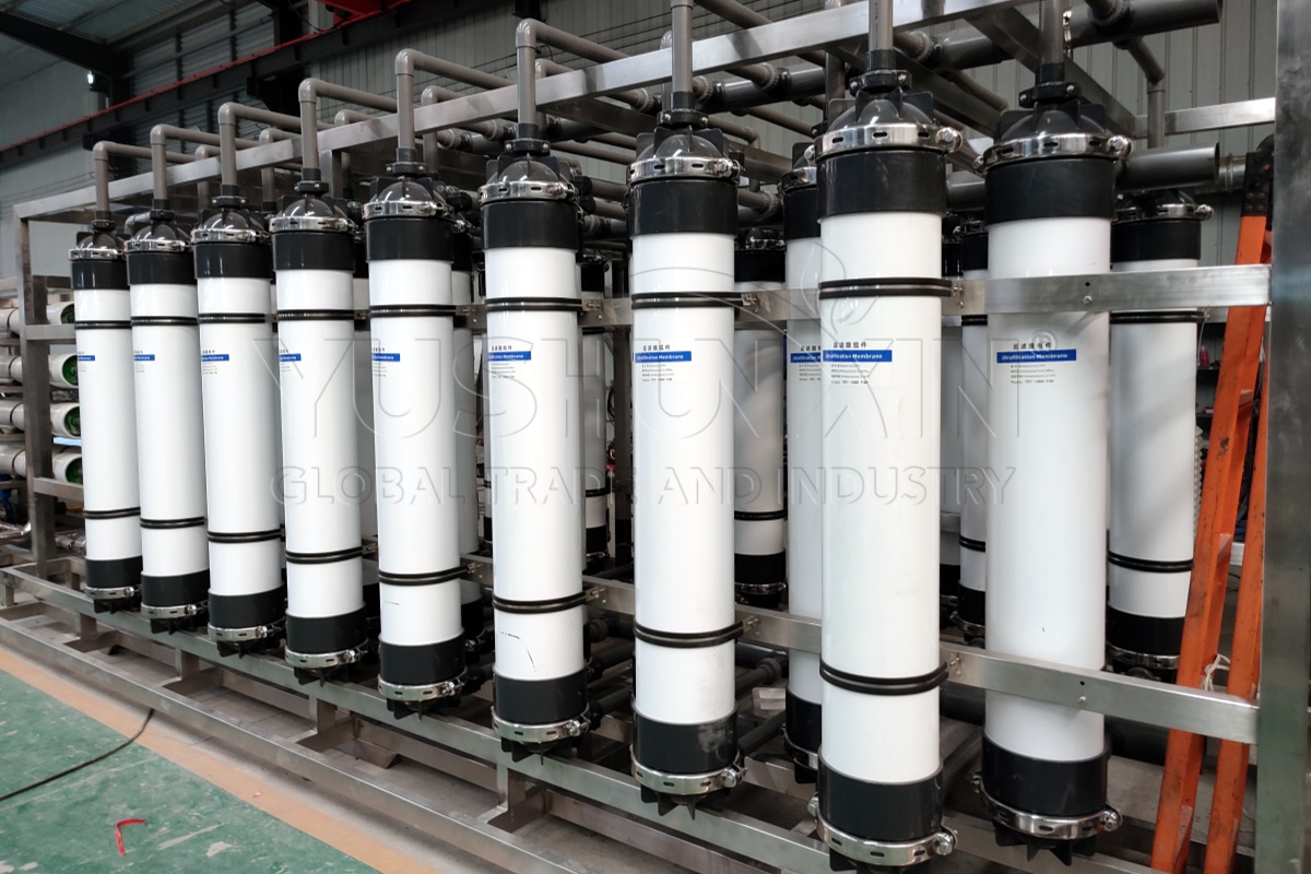 Ultrafiltration Membrane Components For Large Scale Liquid Fertilizer Processing